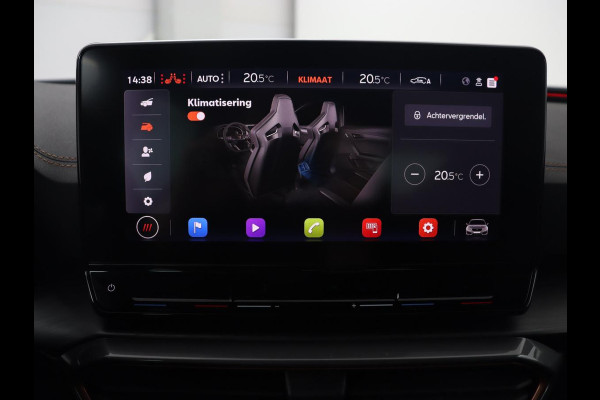 CUPRA Leon 1.4 eHybrid | 245pk | Stoel & stuurverwarming | Carplay | Memory | Sfeerverlichting | Parkeerhulp | Navigatie | Keyless | Full LED | Sportstoelen | Magnetic Tech Matt | PHEV | Plug In