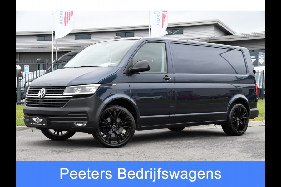Volkswagen Transporter 2.0 TDI L2H1 PB Edition Cruise, Carplay, LED, 204pk, Automaat, Sensoren, Trekhaak, Multimedia, Stoelverwarming, Uniek!