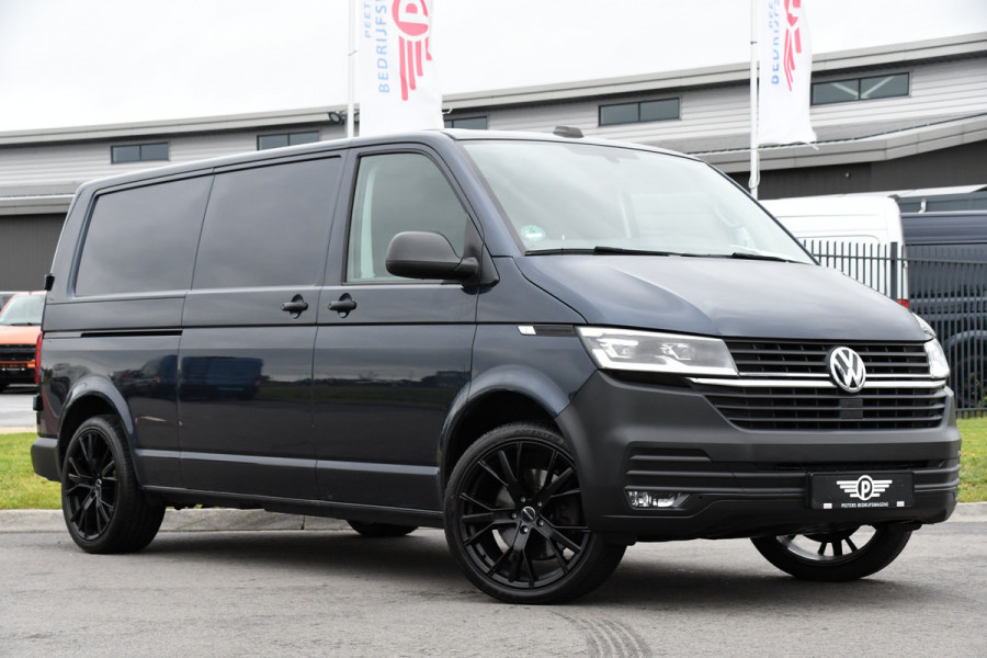 Volkswagen Transporter 2.0 TDI L2H1 PB Edition Cruise, Carplay, LED, 204pk, Automaat, Sensoren, Trekhaak, Multimedia, Stoelverwarming, Uniek!