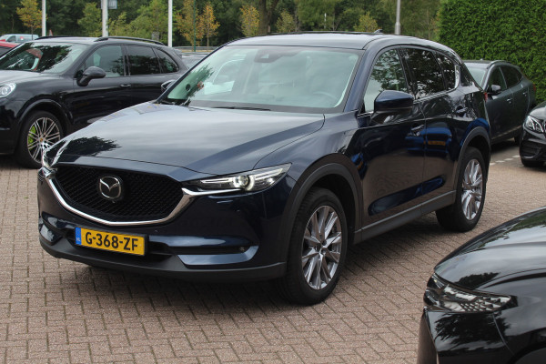 Mazda CX-5 2.0 SkyActiv-G 165 Luxury / Trekhaak / 360Camera / Head-up / Leder / Keyless / 19'' / Navigatie / Bose / Dodehoek / Stuur+Stoelverwarming / Adaptief Cruise Control