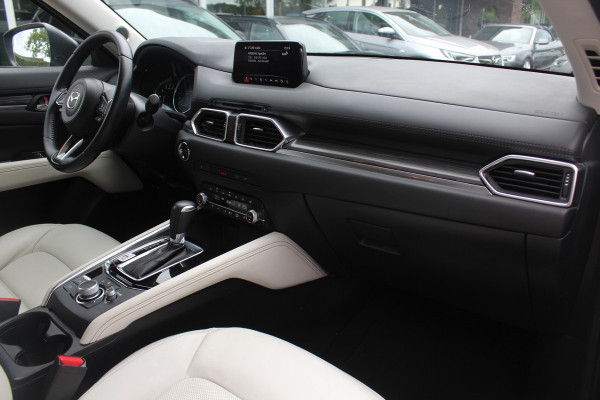 Mazda CX-5 2.0 SkyActiv-G 165 Luxury / Trekhaak / 360Camera / Head-up / Leder / Keyless / 19'' / Navigatie / Bose / Dodehoek / Stuur+Stoelverwarming / Adaptief Cruise Control