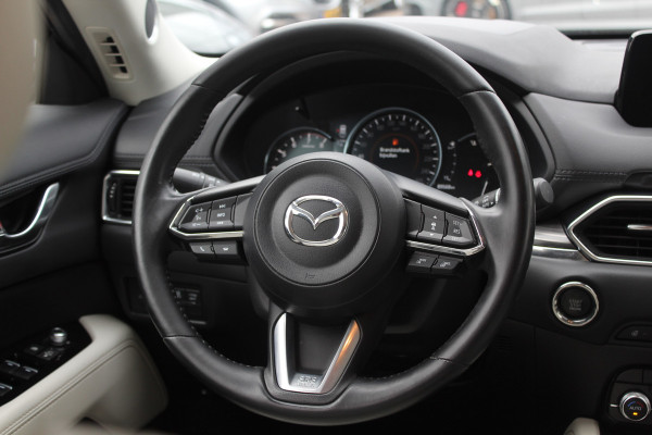 Mazda CX-5 2.0 SkyActiv-G 165 Luxury / Trekhaak / 360Camera / Head-up / Leder / Keyless / 19'' / Navigatie / Bose / Dodehoek / Stuur+Stoelverwarming / Adaptief Cruise Control