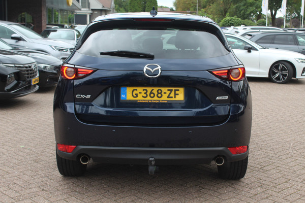 Mazda CX-5 2.0 SkyActiv-G 165 Luxury / Trekhaak / 360Camera / Head-up / Leder / Keyless / 19'' / Navigatie / Bose / Dodehoek / Stuur+Stoelverwarming / Adaptief Cruise Control