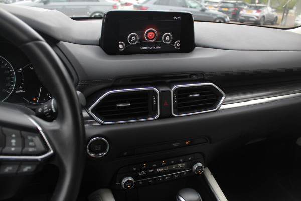 Mazda CX-5 2.0 SkyActiv-G 165 Luxury / Trekhaak / 360Camera / Head-up / Leder / Keyless / 19'' / Navigatie / Bose / Dodehoek / Stuur+Stoelverwarming / Adaptief Cruise Control