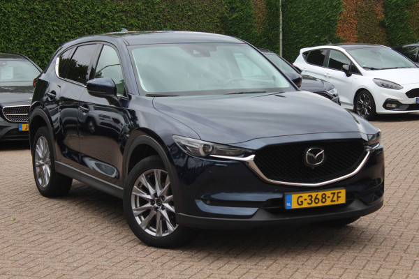 Mazda CX-5 2.0 SkyActiv-G 165 Luxury / Trekhaak / 360Camera / Head-up / Leder / Keyless / 19'' / Navigatie / Bose / Dodehoek / Stuur+Stoelverwarming / Adaptief Cruise Control