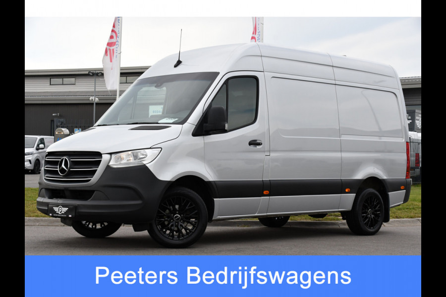 Mercedes-Benz Sprinter 319 V6 3.0 CDI L2H2 Camera, Cruise, 10,5'' Mbux, Automaat, Carplay, Multimedia, Trekhaak, Uniek!