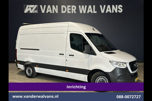 Mercedes-Benz Sprinter 316 CDI 164pk 3500kg Trekhaak L2H2 Inrichting Euro6 Airco | Standkachel | Camera | Cruisecontrol Apple carplay, android auto, parkeersensoren