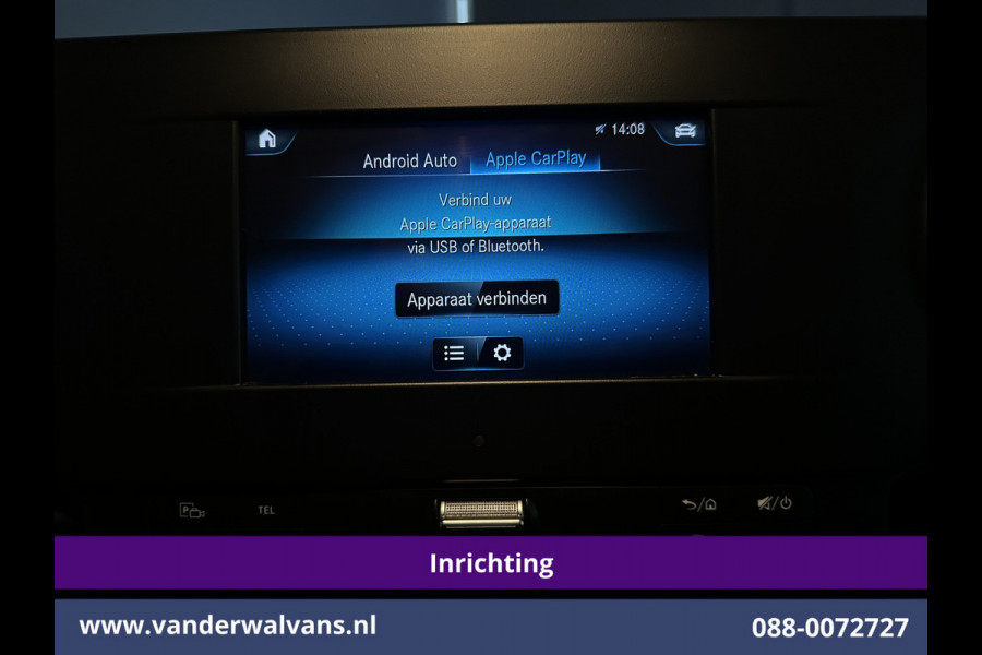 Mercedes-Benz Sprinter 316 CDI 164pk 3500kg Trekhaak L2H2 Inrichting Euro6 Airco | Standkachel | Camera | Cruisecontrol Apple carplay, android auto, parkeersensoren