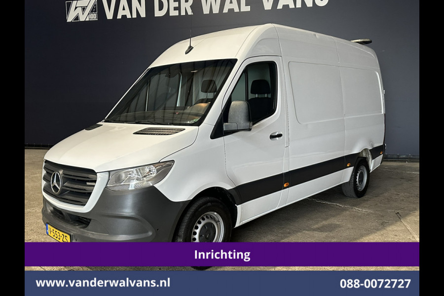 Mercedes-Benz Sprinter 316 CDI 164pk 3500kg Trekhaak L2H2 Inrichting Euro6 Airco | Standkachel | Camera | Cruisecontrol Apple carplay, android auto, parkeersensoren