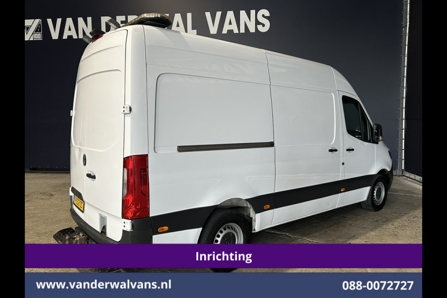 Mercedes-Benz Sprinter 316 CDI 164pk 3500kg Trekhaak L2H2 Inrichting Euro6 Airco | Standkachel | Camera | Cruisecontrol Apple carplay, android auto, parkeersensoren