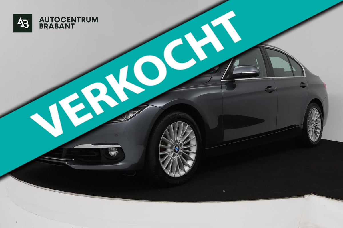 BMW 3 Serie 318i Luxury Edition (NAVIGATIE, STOELVERWARMING, TREKHAAK AFNEEMBAAR, CAMERA, SPORTSTOELEN)