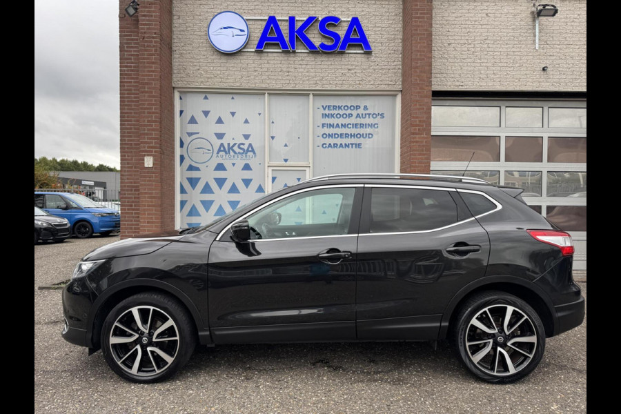 Nissan QASHQAI 1.2 N-Vision Glazendak Camera Leder 19 inch Stoelvw