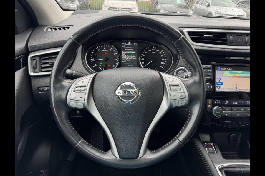 Nissan QASHQAI 1.2 N-Vision Glazendak Camera Leder 19 inch Stoelvw