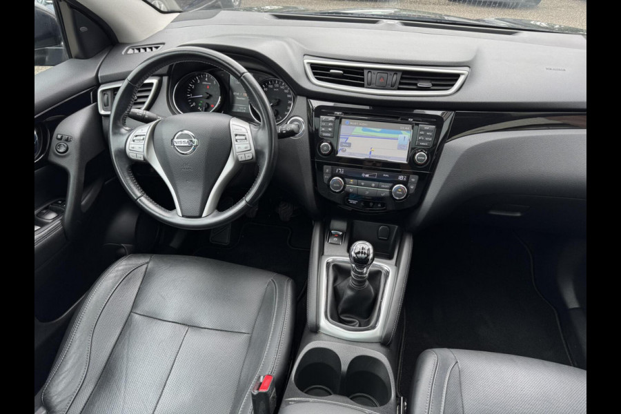Nissan QASHQAI 1.2 N-Vision Glazendak Camera Leder 19 inch Stoelvw