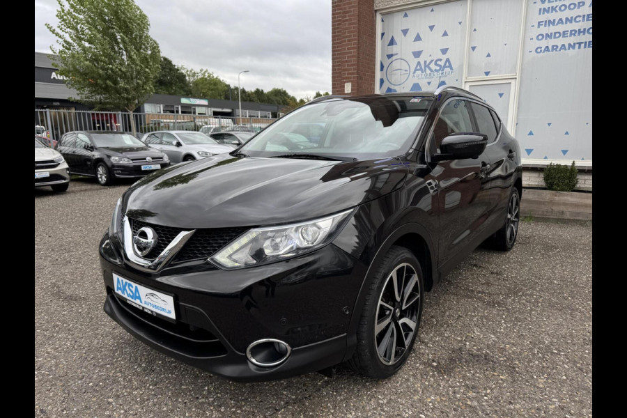 Nissan QASHQAI 1.2 N-Vision Glazendak Camera Leder 19 inch Stoelvw