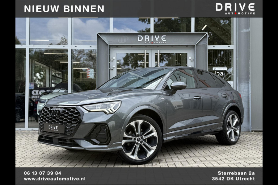 Audi Q3 Sportback 35 TFSI S Edition Daytona|Matrix Led|Stoelverw|Cam