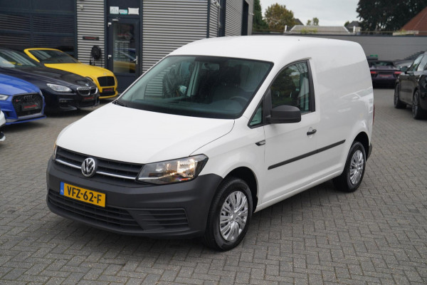 Volkswagen Caddy 2.0 TDI L1H1 BMT Trendline | 5 bak | Airco | Radio | NAP | Wit | Schuifdeur | EX BTW | Grijs Kenteken |