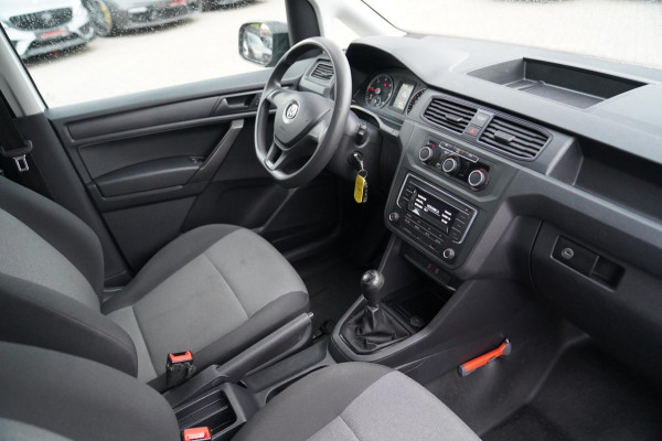 Volkswagen Caddy 2.0 TDI L1H1 BMT Trendline | 5 bak | Airco | Radio | NAP | Wit | Schuifdeur | EX BTW | Grijs Kenteken |