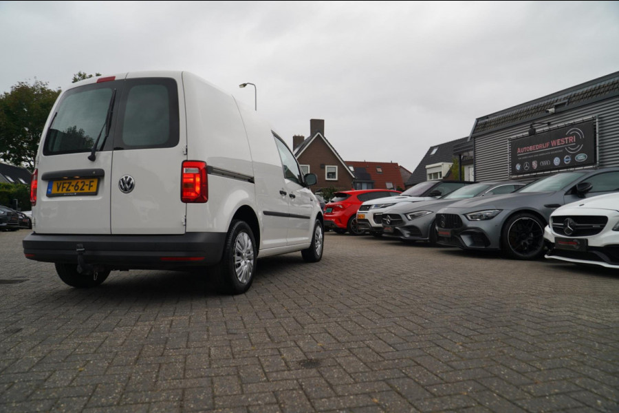 Volkswagen Caddy 2.0 TDI L1H1 BMT Trendline | 5 bak | Airco | Radio | NAP | Wit | Schuifdeur | EX BTW | Grijs Kenteken |