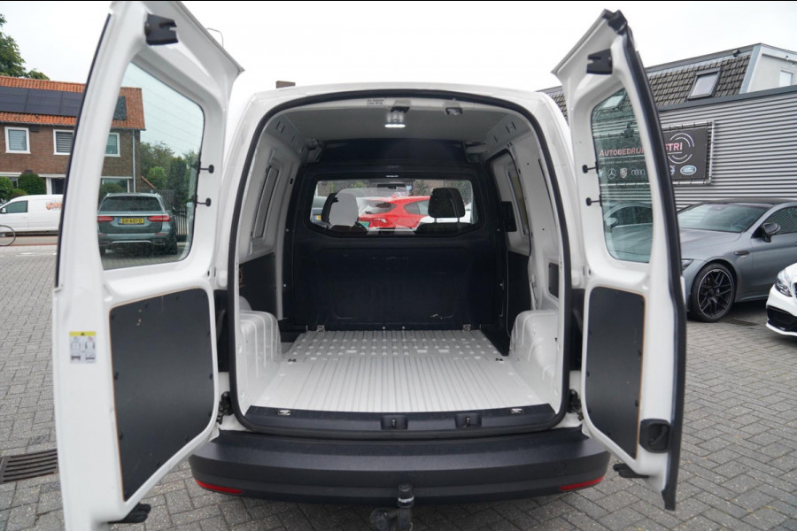 Volkswagen Caddy 2.0 TDI L1H1 BMT Trendline | 5 bak | Airco | Radio | NAP | Wit | Schuifdeur | EX BTW | Grijs Kenteken |