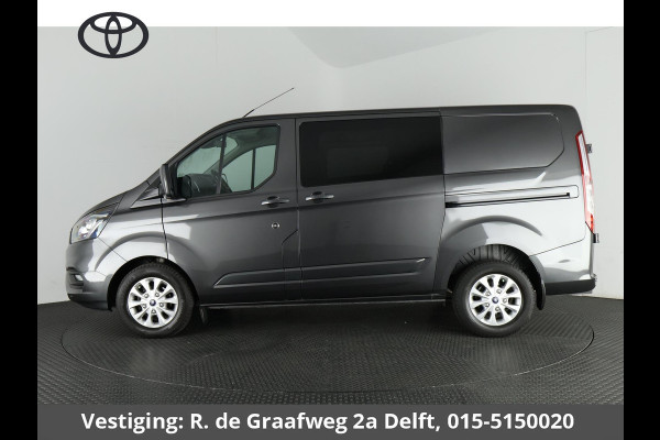 Ford Transit Custom 300 2.0 TDCI L1H1 Limited DC (ex.BTW) Dubbele Cabine | Navigatie | Stoelverwarming | Parkeerhulpcamera | Trekhaak |
