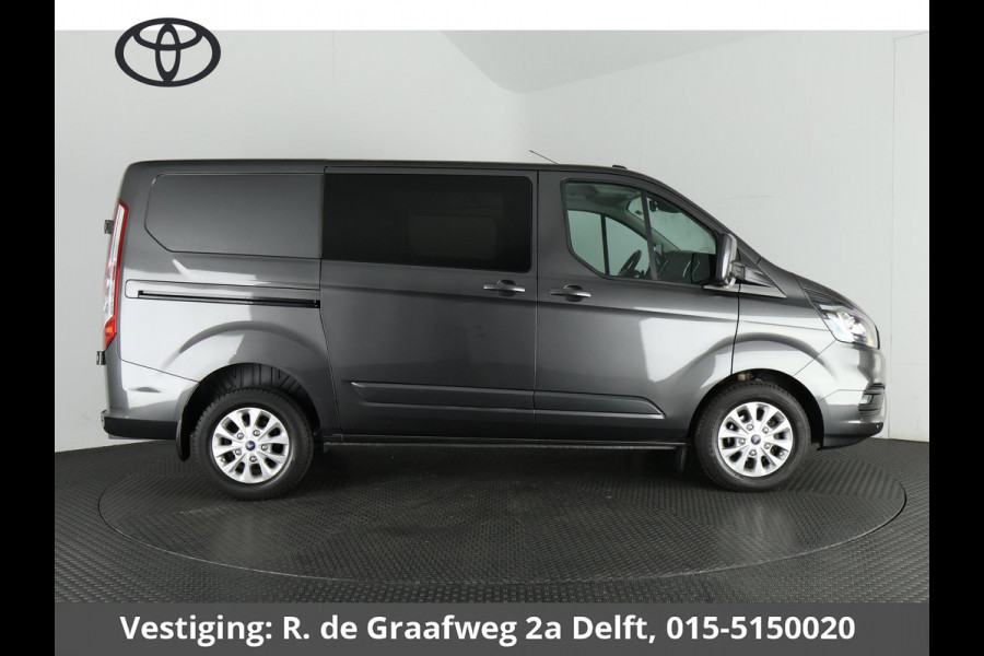 Ford Transit Custom 300 2.0 TDCI L1H1 Limited DC (ex.BTW) Dubbele Cabine | Navigatie | Stoelverwarming | Parkeerhulpcamera | Trekhaak |