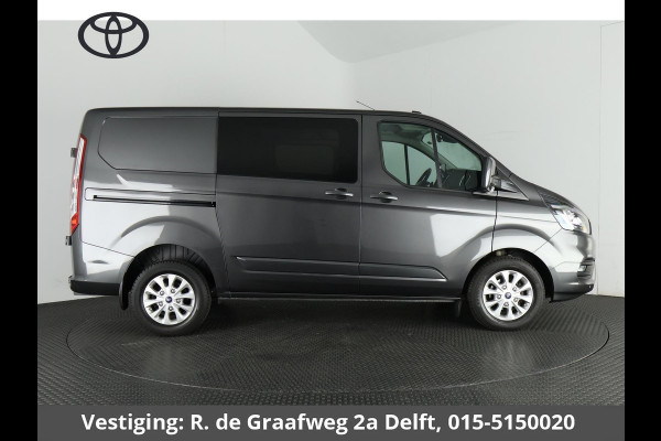 Ford Transit Custom 300 2.0 TDCI L1H1 Limited DC (ex.BTW) Dubbele Cabine | Navigatie | Stoelverwarming | Parkeerhulpcamera | Trekhaak |