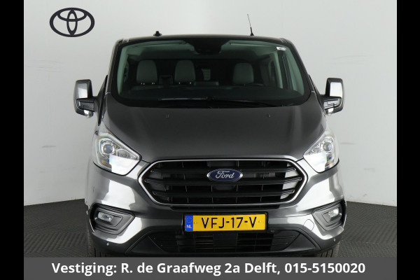 Ford Transit Custom 300 2.0 TDCI L1H1 Limited DC (ex.BTW) Dubbele Cabine | Navigatie | Stoelverwarming | Parkeerhulpcamera | Trekhaak |