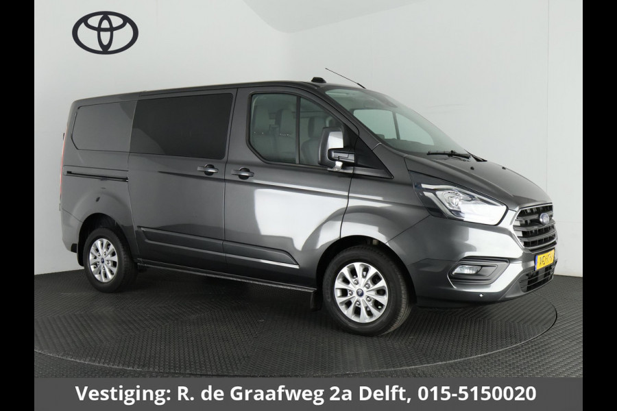 Ford Transit Custom 300 2.0 TDCI L1H1 Limited DC (ex.BTW) Dubbele Cabine | Navigatie | Stoelverwarming | Parkeerhulpcamera | Trekhaak |