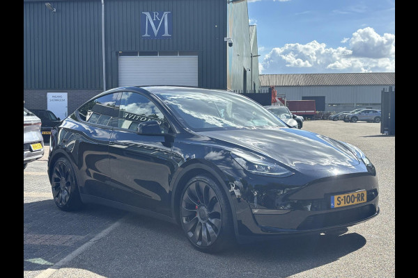 Tesla Model Y Performance AWD 75 kWh TREKHAAK | RIJKLAARPRIJS INCL. TESLA GARANTIE t/m 03-2027/80.000km accu en aandrijflijn t/m 03-2031/192.000km