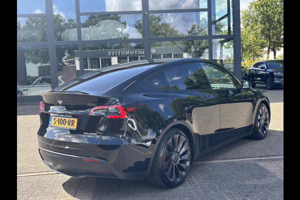 Tesla Model Y Performance AWD 75 kWh TREKHAAK | RIJKLAARPRIJS INCL. TESLA GARANTIE t/m 03-2027/80.000km accu en aandrijflijn t/m 03-2031/192.000km