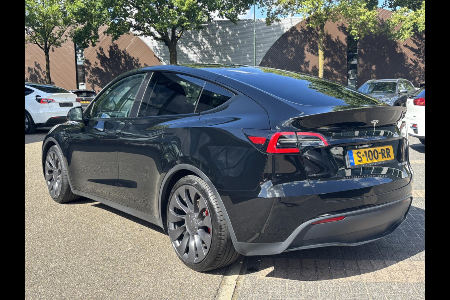 Tesla Model Y Performance AWD 75 kWh TREKHAAK | RIJKLAARPRIJS INCL. TESLA GARANTIE t/m 03-2027/80.000km accu en aandrijflijn t/m 03-2031/192.000km