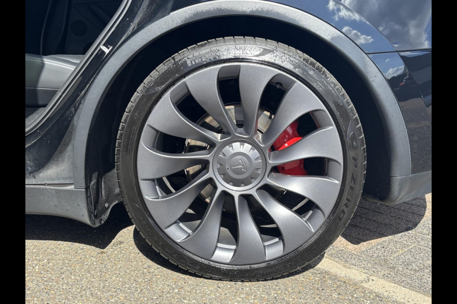 Tesla Model Y Performance AWD 75 kWh TREKHAAK | RIJKLAARPRIJS INCL. TESLA GARANTIE t/m 03-2027/80.000km accu en aandrijflijn t/m 03-2031/192.000km