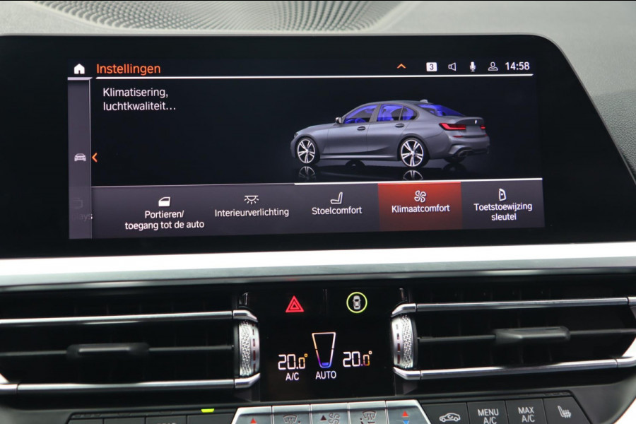 BMW 3-serie M340d xDrive / LIVE COCKPIT / CARPLAY / TREKHAAK / DEALERONDERHOUDEN! BMW 3-serie M340d xDrive / LIVE COCKPIT / CARPLAY / TREKHAAK / DEALERONDERHOUDEN!