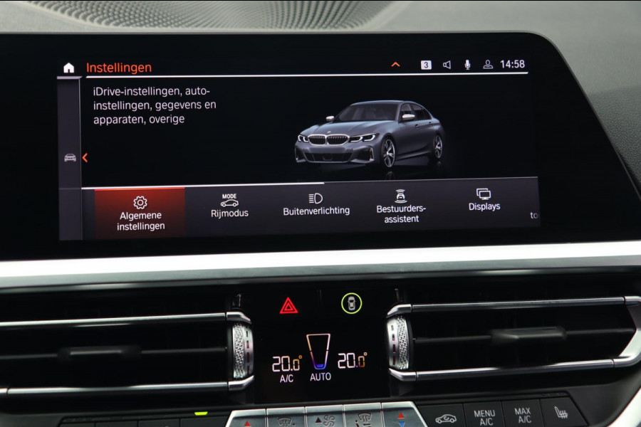 BMW 3-serie M340d xDrive / LIVE COCKPIT / CARPLAY / TREKHAAK / DEALERONDERHOUDEN! BMW 3-serie M340d xDrive / LIVE COCKPIT / CARPLAY / TREKHAAK / DEALERONDERHOUDEN!