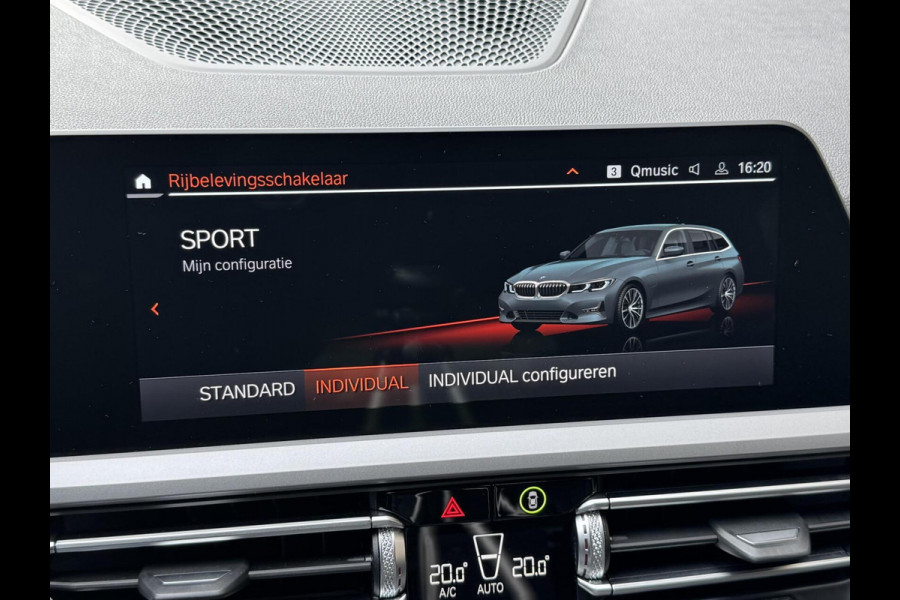 BMW 3 Serie Touring 320e High Executive Automaat | Trekhaak elektrisch | Navigatiesysteem | Laser LED | Draadloze telefoonlader | Apple CarP