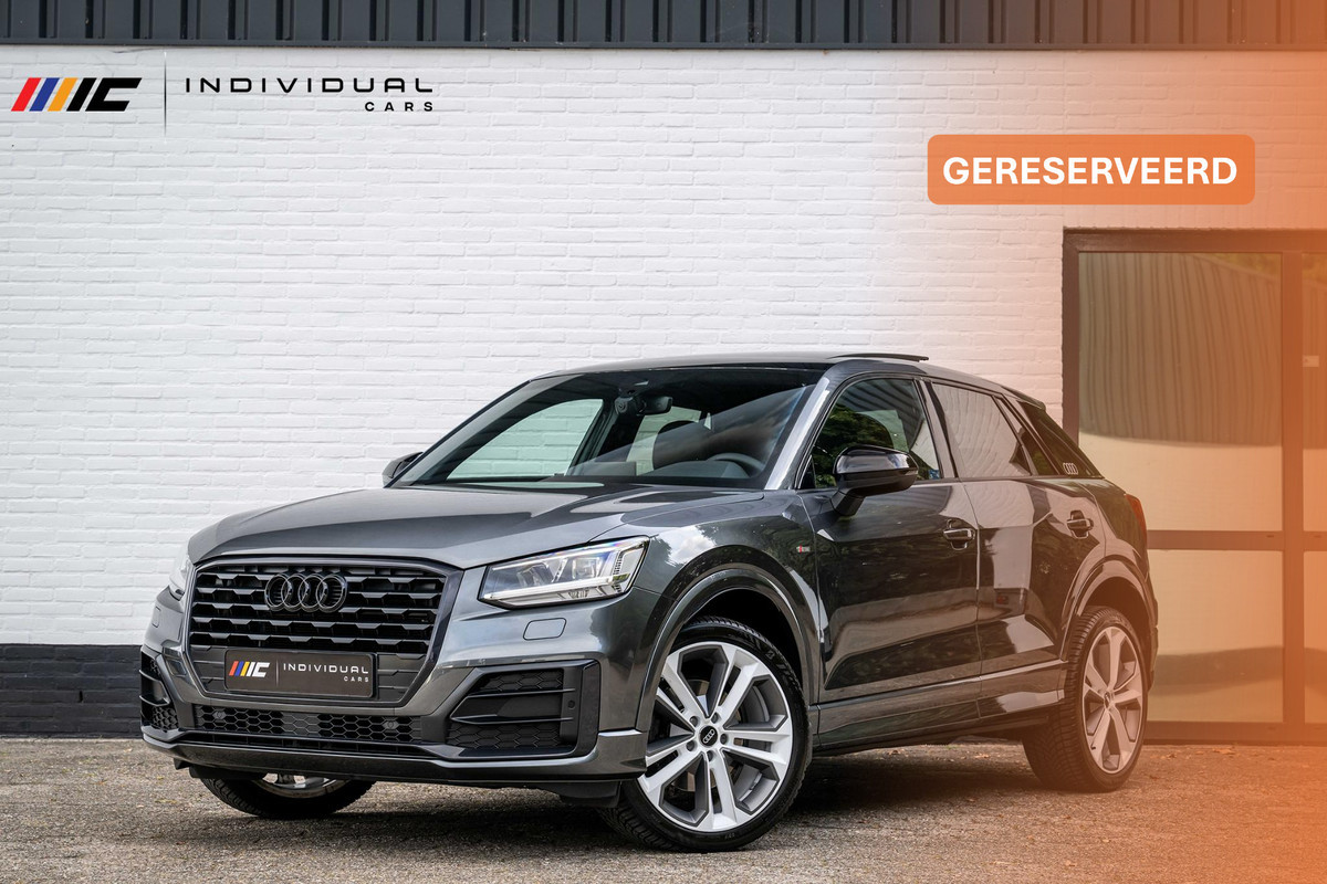 Audi Q2 35 TFSI S-Line ACC Sfeer Trekhaak Pano Black Optic Audi Q2 35 TFSI S-Line ACC Sfeer Trekhaak Pano Black Optic