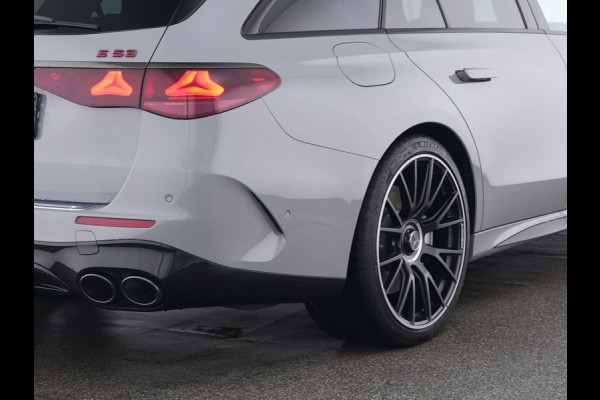 Mercedes-Benz E-Klasse Estate Mercedes-AMG 53 4MATIC+ Night Pakket 1+2 | Panorama Schuif-Kanteldak | 21 Inch AMG Velgen | Burmester® | Trekhaak | AMG Real Performance Sound. Inclusief 24 maanden MB Certified garantie voor Europa.