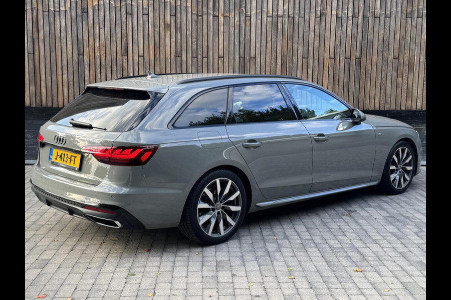 Audi A4 Avant 35 TFSI S-line Automaat | Quantumgrijs | LED | Getint glas | Afgevlakt stuurwiel | Navigatiesysteem | Apple CarPlay | Clim