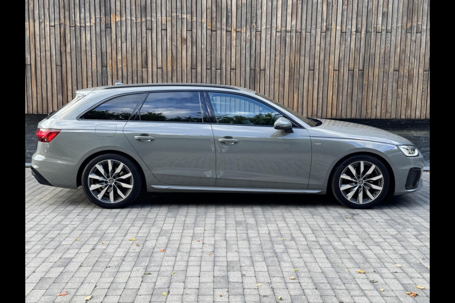 Audi A4 Avant 35 TFSI S-line Automaat | Quantumgrijs | LED | Getint glas | Afgevlakt stuurwiel | Navigatiesysteem | Apple CarPlay | Clim