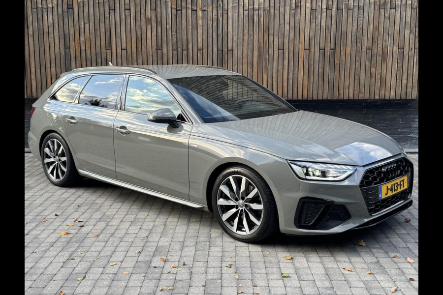 Audi A4 Avant 35 TFSI S-line Automaat | Quantumgrijs | LED | Getint glas | Afgevlakt stuurwiel | Navigatiesysteem | Apple CarPlay | Clim