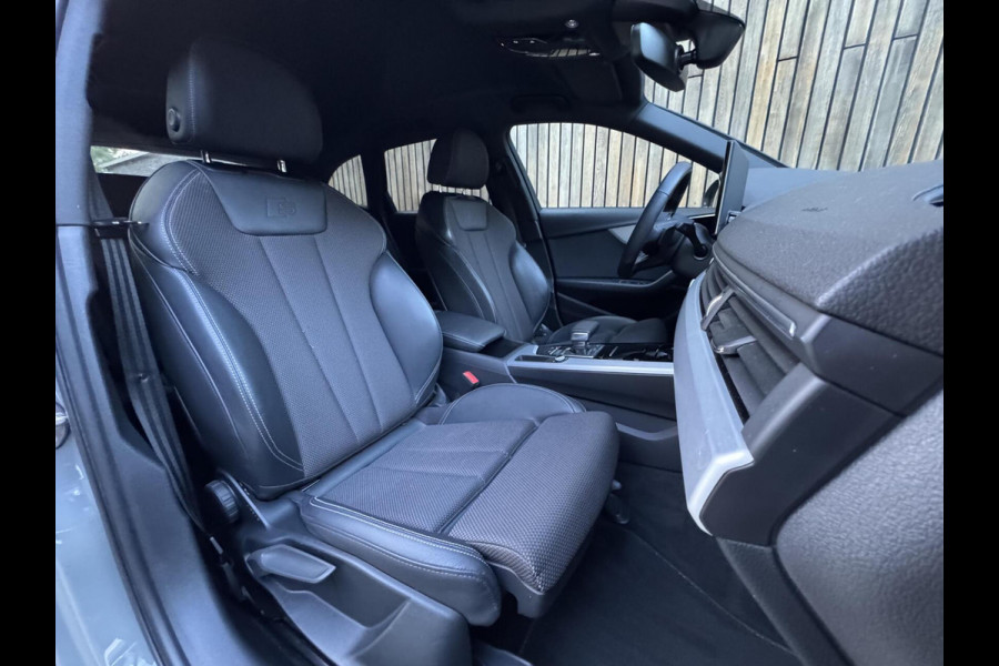 Audi A4 Avant 35 TFSI S-line Automaat | Quantumgrijs | LED | Getint glas | Afgevlakt stuurwiel | Navigatiesysteem | Apple CarPlay | Clim