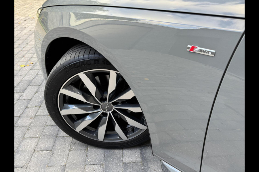 Audi A4 Avant 35 TFSI S-line Automaat | Quantumgrijs | LED | Getint glas | Afgevlakt stuurwiel | Navigatiesysteem | Apple CarPlay | Clim
