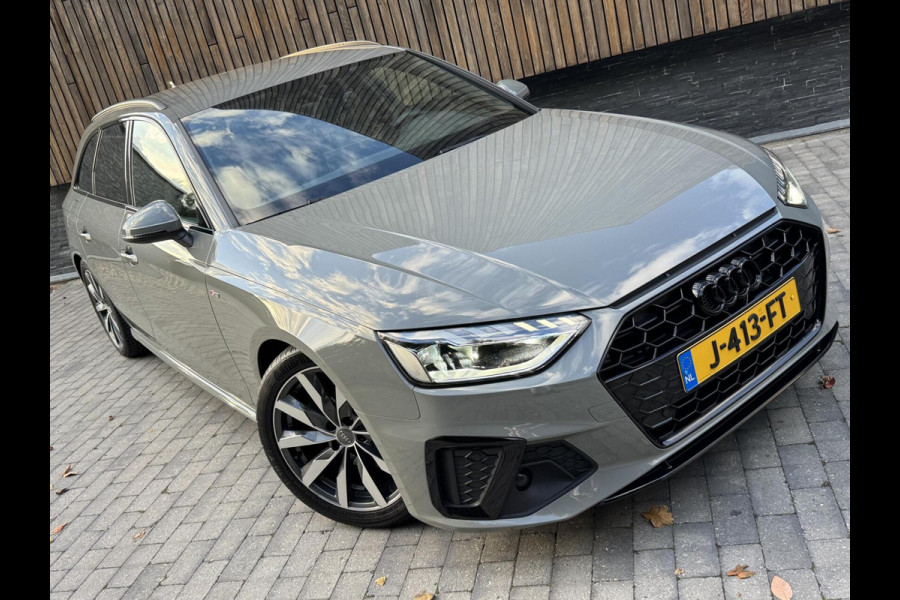 Audi A4 Avant 35 TFSI S-line Automaat | Quantumgrijs | LED | Getint glas | Afgevlakt stuurwiel | Navigatiesysteem | Apple CarPlay | Clim