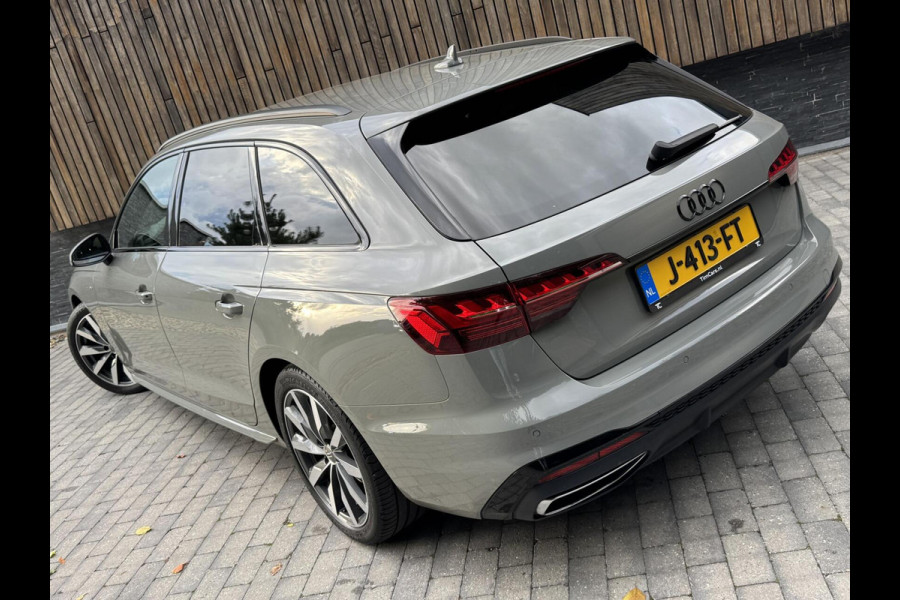 Audi A4 Avant 35 TFSI S-line Automaat | Quantumgrijs | LED | Getint glas | Afgevlakt stuurwiel | Navigatiesysteem | Apple CarPlay | Clim