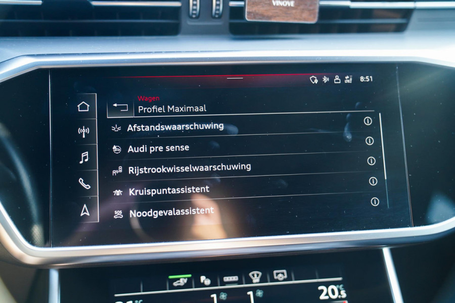 Audi A6 Avant 55 TFSI e quattro Competition | Panorama | S6 Look | 360 Camera | Elek. Trekhaak | Black Optic | 21 inch | MAXTON |