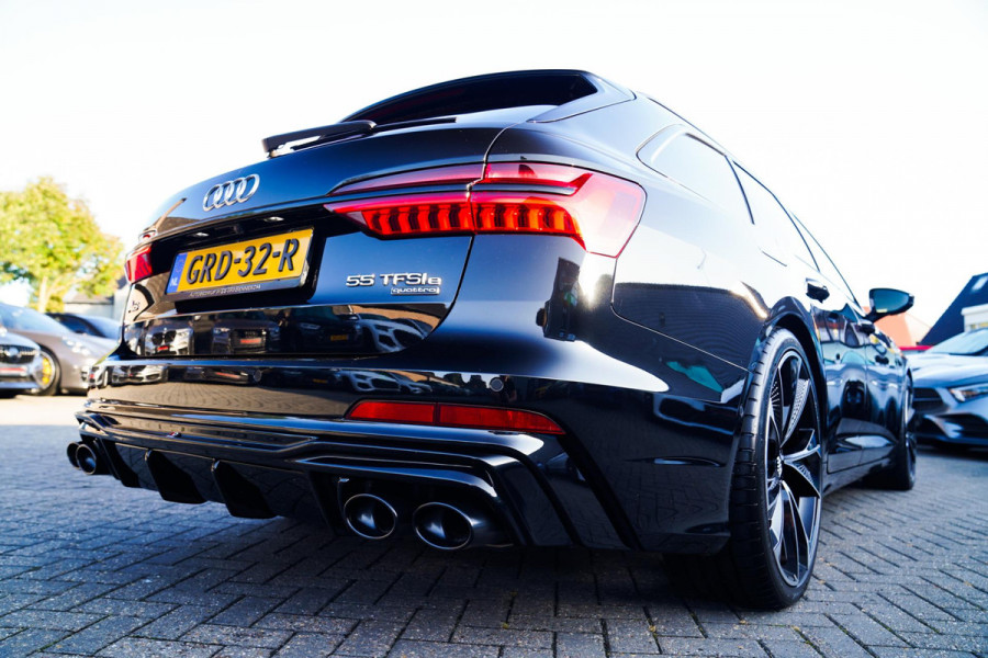 Audi A6 Avant 55 TFSI e quattro Competition | Panorama | S6 Look | 360 Camera | Elek. Trekhaak | Black Optic | 21 inch | MAXTON |