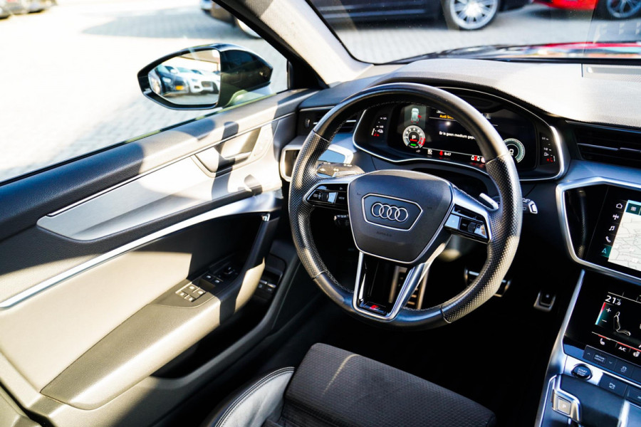 Audi A6 Avant 55 TFSI e quattro Competition | Panorama | S6 Look | 360 Camera | Elek. Trekhaak | Black Optic | 21 inch | MAXTON |