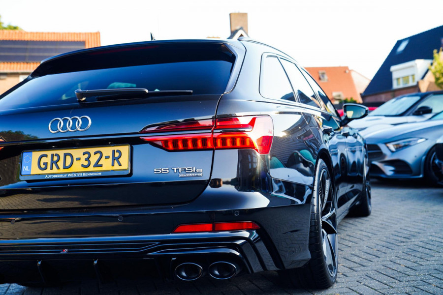 Audi A6 Avant 55 TFSI e quattro Competition | Panorama | S6 Look | 360 Camera | Elek. Trekhaak | Black Optic | 21 inch | MAXTON |
