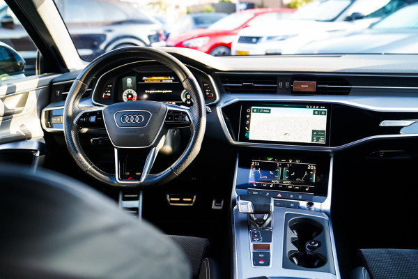 Audi A6 Avant 55 TFSI e quattro Competition | Panorama | S6 Look | 360 Camera | Elek. Trekhaak | Black Optic | 21 inch | MAXTON |